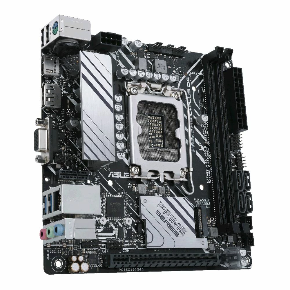 ASUS H610I-PLUS Prime D4-CSM Intel LGA 1700 Mini-ITX Motherboard 3 ASUS H610I-PLUS Prime D4-CSM Intel LGA 1700 Mini-ITX Motherboard - Image 3