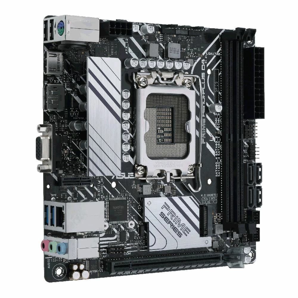 ASUS H610I-PLUS Prime D4-CSM Intel LGA 1700 Mini-ITX Motherboard 4 ASUS H610I-PLUS Prime D4-CSM Intel LGA 1700 Mini-ITX Motherboard - Image 4