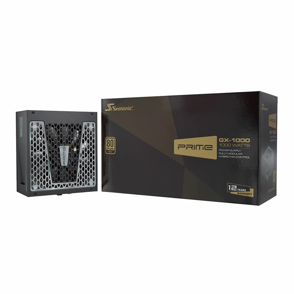 Seasonic USA PRIME GX-1000 1000 Watt 80 Plus Gold ATX Fully Modular Power Supply 5 Seasonic USA PRIME GX-1000 1000 Watt 80 Plus Gold ATX Fully Modular Power Supply - Image 5