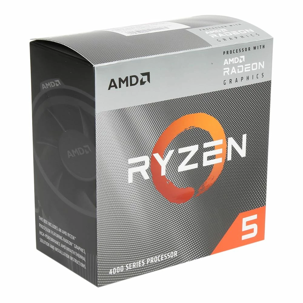 AMD Ryzen 5 4600G Renoir 3.4GHz 6-Core AM4 Boxed Processor - Wraith Stealth Cooler Included 1 AMD Ryzen 5 4600G Renoir 3.4GHz 6-Core AM4 Boxed Processor - Wraith Stealth Cooler Included