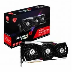 MSI AMD Radeon RX 6750 XT Gaming Trio Triple Fan 12GB GDDR6 PCIe 4.0 Graphics Card -Intel core Shop 649619 406223 05 package zoom