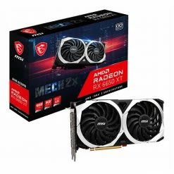 MSI AMD Radeon RX 6650 XT Mech 2X Overclocked Dual Fan 8GB GDDR6 PCIe 4.0 Graphics Card -Intel core Shop 649622 406918 05 package zoom