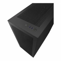 NZXT H7 Flow Tempered Glass Mid-Tower ATX Computer Case - Black -Intel core Shop 649700 406017 05 front zoom