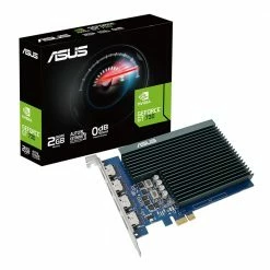 ASUS NVIDIA GeForce GT 730 Passive Cooled 2GB GDDR5 PCIe 2.0 Graphics Card -Intel core Shop 650025 412114 04 package zoom