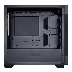 Lian Li Lancool 205M Mesh Tempered Glass MicroATX Mid-Tower Computer Case - Black -Intel core Shop 650076 409524 04 front zoom