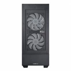 Lian Li Lancool 205 Mesh Type C Tempered Glass ATX Mid-Tower Computer Case - Black -Intel core Shop 650078 409540 03 front zoom