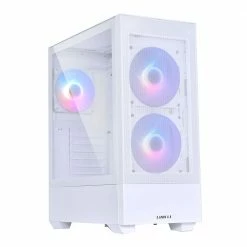 Lian Li Lancool 205 Mesh Type C Tempered Glass ATX Mid-Tower Computer Case - White