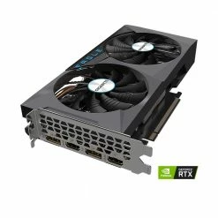 Gigabyte NVIDIA GeForce RTX 3060 Ti EAGLE Overclocked Dual Fan 8GB GDDR6 PCIe 4.0 Graphics Card -Intel core Shop 651094 423160 03 front zoom