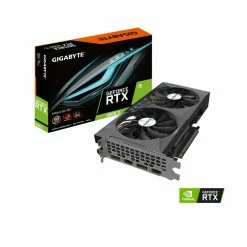 Gigabyte NVIDIA GeForce RTX 3060 Ti EAGLE Overclocked Dual Fan 8GB GDDR6 PCIe 4.0 Graphics Card -Intel core Shop 651094 423160 07 package zoom