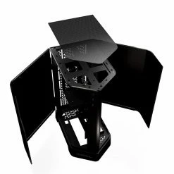 G.Skill Z5i RGB Tempered Glass Mini-ITX Mini Tower Computer Case - Black -Intel core Shop 651358 426841 04 front zoom