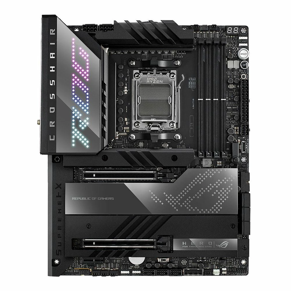 ASUS X670E ROG CROSSHAIR Hero AMD AM5 ATX Motherboard 1 ASUS X670E ROG CROSSHAIR Hero AMD AM5 ATX Motherboard