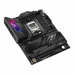 ASUS X670E-E ROG Strix Gaming WiFi AMD AM5 ATX Motherboard -Intel core Shop 651471 427104 03 front zoom