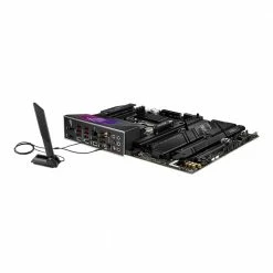 ASUS X670E-E ROG Strix Gaming WiFi AMD AM5 ATX Motherboard -Intel core Shop 651471 427104 05 front zoom