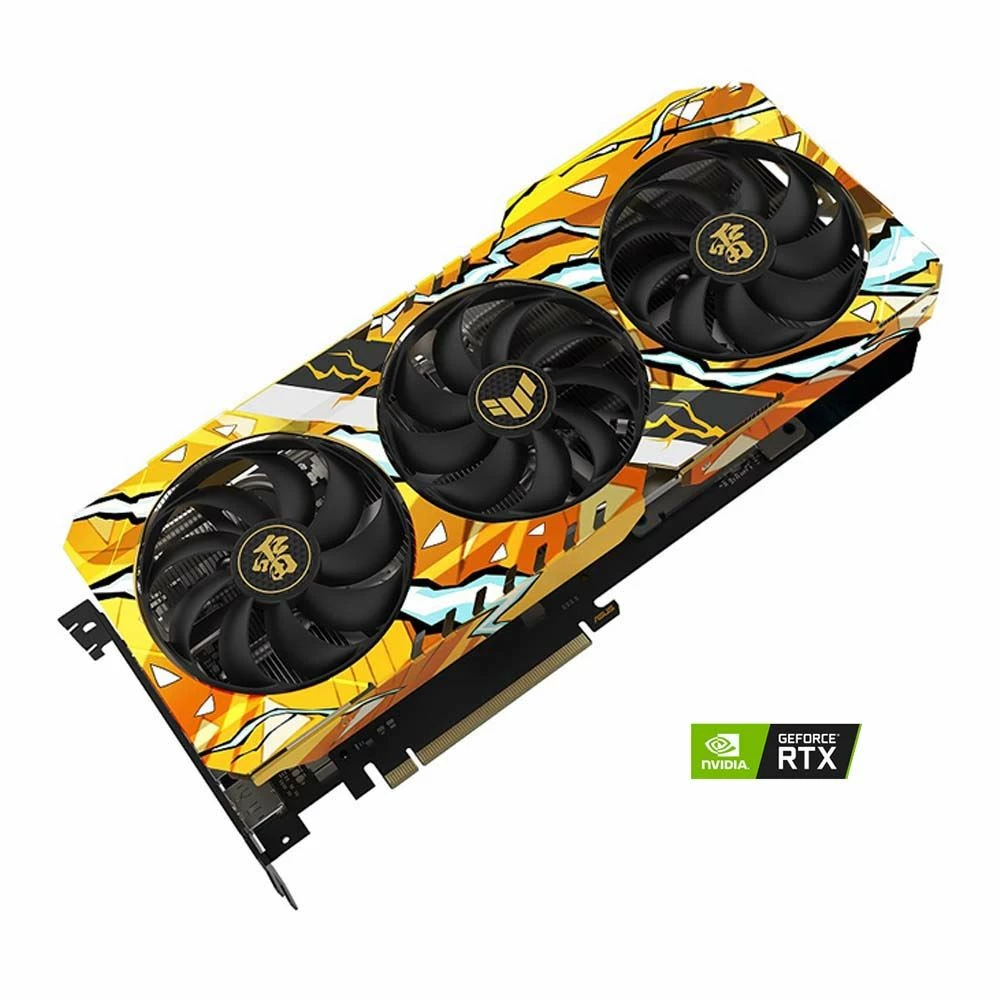 ASUS NVIDIA GeForce RTX 3060 TUF Gaming Demon Slayer Edition Overclocked Triple Fan 12 GB GDDR6 PCIe 4.0 Graphics Card 2 ASUS NVIDIA GeForce RTX 3060 TUF Gaming Demon Slayer Edition Overclocked Triple Fan 12 GB GDDR6 PCIe 4.0 Graphics Card - Image 2