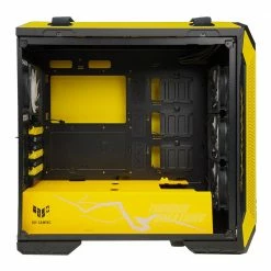 ASUS TUF Gaming GT501 ZENITSU Tempered Glass ATX Mid-Tower Computer Case - Yellow -Intel core Shop 651764 437285 04 front zoom