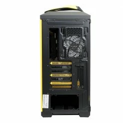 ASUS TUF Gaming GT501 ZENITSU Tempered Glass ATX Mid-Tower Computer Case - Yellow -Intel core Shop 651764 437285 07 front zoom