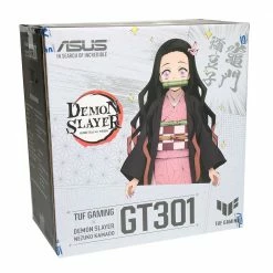 ASUS TUF GT301 NEZUKO Demon Slayer Edition Tempered Glass ATX Mid-Tower Computer Case - Pink -Intel core Shop 651765 437293 05 package zoom