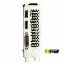 MSI NVIDIA GeForce GTX 1630 Aero ITX Overclocked Single Fan 4 GB GDDR6 PCIe 3.0 Graphics Card -Intel core Shop 651805 431767 03 front zoom