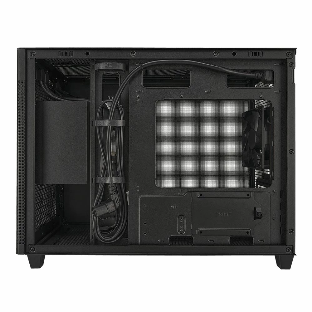 ASUS Prime AP201 MicroATX Mini Tower Computer Case - Black 3 ASUS Prime AP201 MicroATX Mini Tower Computer Case - Black - Image 3