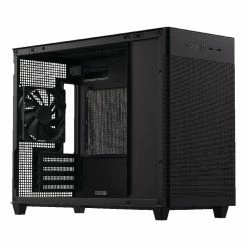 ASUS Prime AP201 MicroATX Mini Tower Computer Case - Black 10 ASUS Prime AP201 MicroATX Mini Tower Computer Case - Black -Intel core Shop 651914 437269 05 front zoom