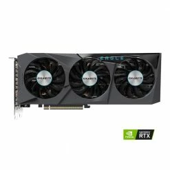 Gigabyte NVIDIA GeForce RTX 3070 Eagle Overclocked Triple Fan 8 GB GDDR6 PCIe 4.0 Graphics Card -Intel core Shop 652540 435669 03 front zoom