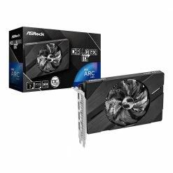 ASRock Intel Arc A380 Challenger ITX Overclocked Single Fan 6 GB GDDR6 PCIe 4.0 Graphics Card -Intel core Shop 652552 435867 03 package zoom