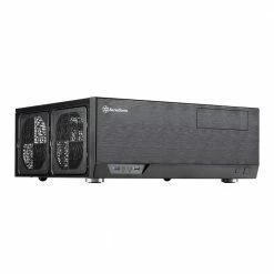 SilverStone GD09 Home Theater PC ATX Mini-Tower Computer Case - Black