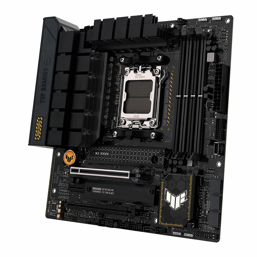 ASUS B650M-PLUS TUF Gaming WiFi AMD AM5 MicroATX Motherboard 3 ASUS B650M-PLUS TUF Gaming WiFi AMD AM5 MicroATX Motherboard - Image 3
