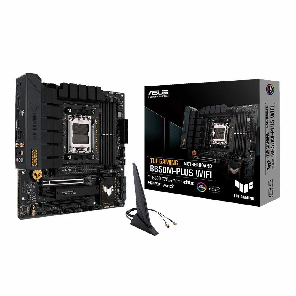 ASUS B650M-PLUS TUF Gaming WiFi AMD AM5 MicroATX Motherboard 7 ASUS B650M-PLUS TUF Gaming WiFi AMD AM5 MicroATX Motherboard - Image 7