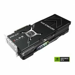 PNY NVIDIA GeForce RTX 4090 XLR8 Gaming Verto Epic-X RGB Triple Fan 24GB GDDR6X PCIe 4.0 Graphics Card -Intel core Shop 659513 516427 04 front zoom