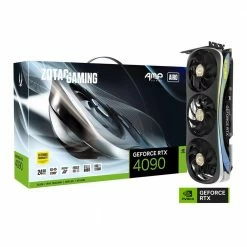 Zotac NVIDIA GeForce RTX 4090 AMP Extreme AIRO Triple-Fan 24GB GDDR6X PCIe 4.0 Graphics Card -Intel core Shop 659576 506055 06 package zoom