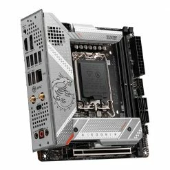 MSI Z790I MPG Edge WiFi Intel LGA 1700 Mini-ITX Motherboard -Intel core Shop 660218 514430 03 front zoom