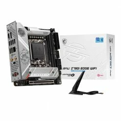 MSI Z790I MPG Edge WiFi Intel LGA 1700 Mini-ITX Motherboard -Intel core Shop 660218 514430 05 package zoom