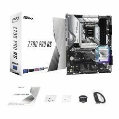 ASRock Z790 Pro RS Intel LGA 1700 ATX Motherboard 5 ASRock Z790 Pro RS Intel LGA 1700 ATX Motherboard -Intel core Shop 660294 516229 03 package zoom